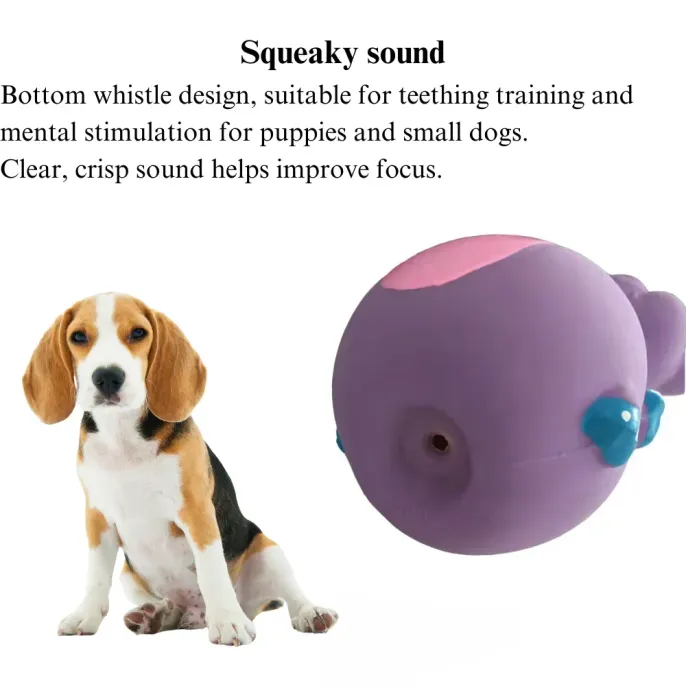 Pet Latex Squeaky Toy Sound Animal Shaped Dog Latex Squeaky Chew Toy