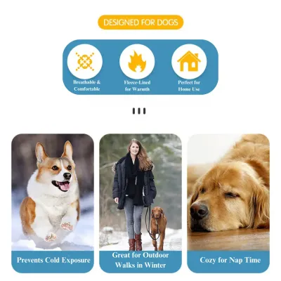 warm thick dog jacket