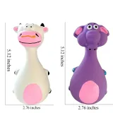 Pet Latex Squeaky Toy Size Animal Shaped Dog Latex Squeaky Chew Toy