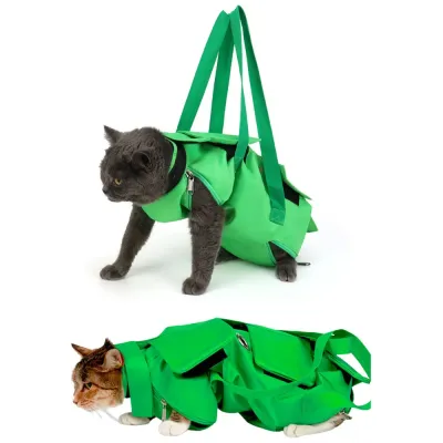 cat carrier pouch The carrier's triple-layer fabric is designed to be scratch-resistant, helping to prevent damage from pet claws while ensuring safety for both the pet and the handler during medical or grooming procedures.