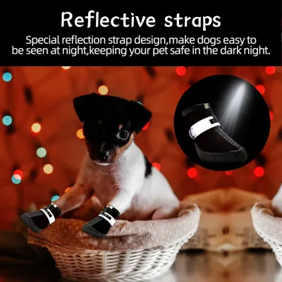 pet boots for winter Breathable pet boots for winter