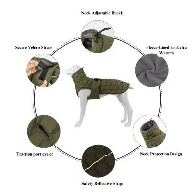 winter dog jacket warm winter dog jacket