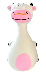 Pet Latex Squeaky Toy Detail White Animal Shaped Dog Latex Squeaky Chew Toy