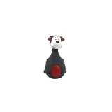 Pet Latex Squeaky Toy Black Animal Shaped Dog Latex Squeaky Chew Toy