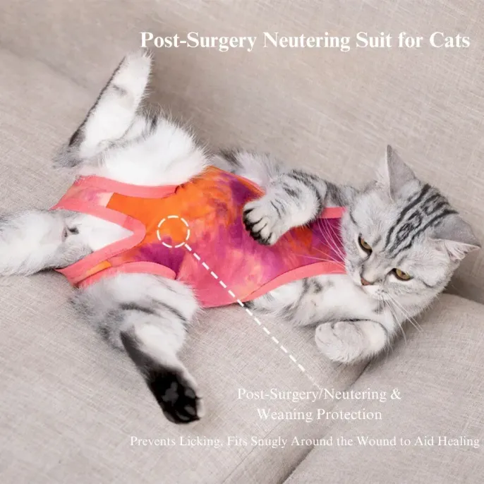 Spay recovery cat clothing High quality spay recovery cat clothing