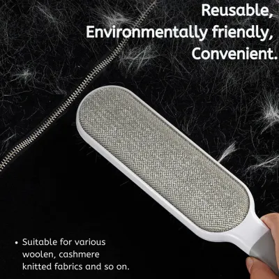 Double-Sided Pet Hair Remover Cleaning Brush