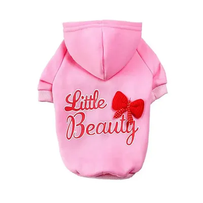 Fleece dog sweatshirt Warm fleece dog sweatshirt