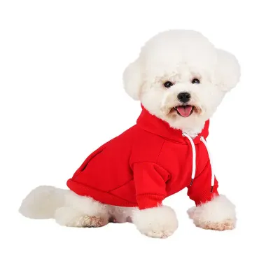 Hooded dog sweater Fall Hooded dog sweater
