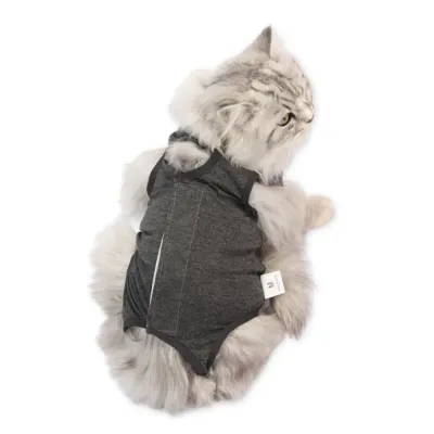 recovery suit for cats Effective Post-Surgery Protection for Cats: This recovery suit provides essential protection for cats after surgery, such as spaying or neutering, by covering the surgical area and preventing licking, which can interfere with healing.