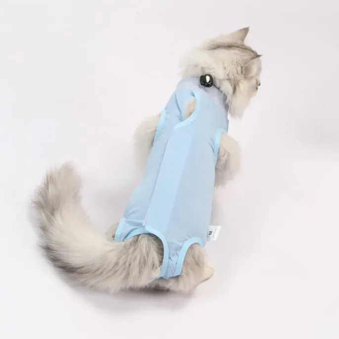 Effective for All Stages of Recovery: Whether your cat is recovering from surgery, weaning, or undergoing medical treatment, this recovery suit is designed to be effective throughout the entire recovery process, offering long-term protection.