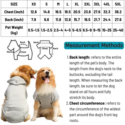 large dog clothes (1) Made from soft, durable fabric, this sweatshirt provides pets with a comfortable, cozy fit that can withstand daily wear and colder weather conditions.