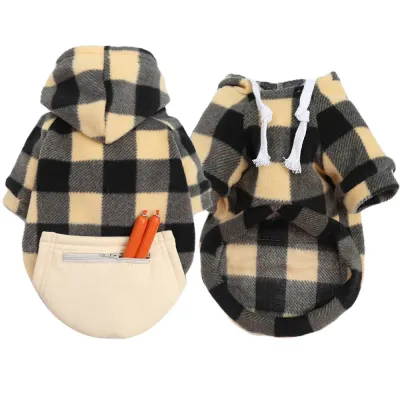 Keeps Pets Cozy and Warm: With its plush interior, this sweatshirt ensures that pets are comfortable and warm, even on chilly days. It provides a cozy environment without making pets feel restricted.