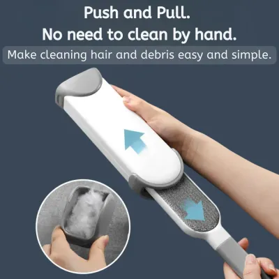 Double-Sided Pet Hair Remover Cleaning Brush