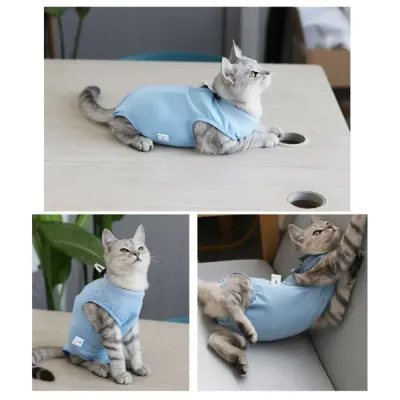 surgical recovery suit for cats (1) Post-Surgery Comfort for Cats: Cats can be particularly sensitive during the recovery process, and this recovery suit is designed with their comfort in mind.