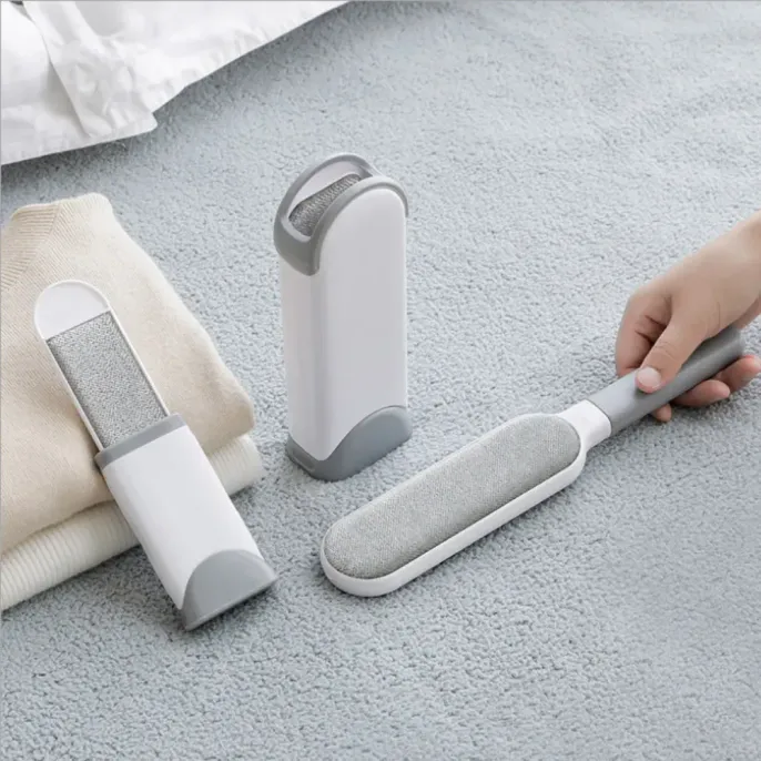 Double-Sided Pet Hair Remover Cleaning Brush