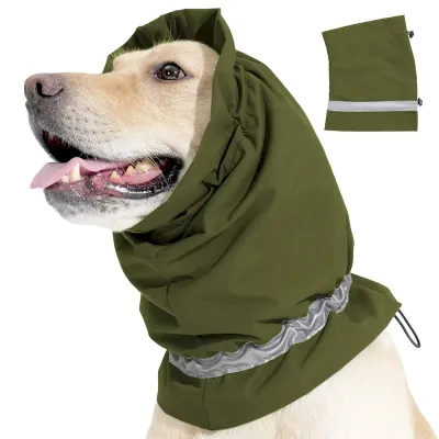 Warm winter dog hat
