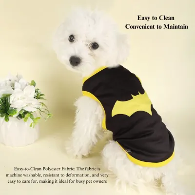Tailored specifically for small pets, this vest provides a comfortable fit that is not too tight or restrictive, allowing pets to move freely while looking fashionable.