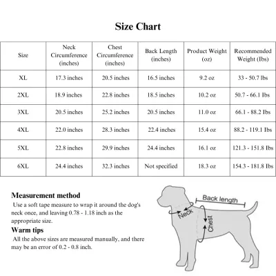 Warm Large dog winter coat