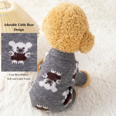 Dog Cardigan Details