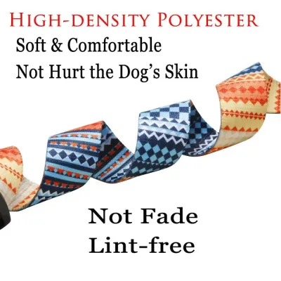 bohemian dog collar