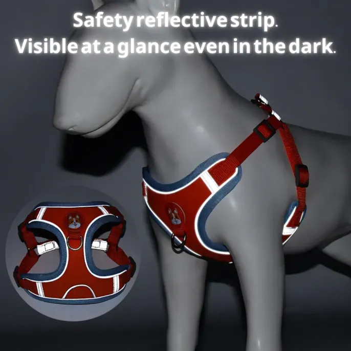 Pet Dog Harness Leash Set