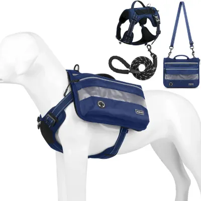 Outdoor secure dog harness