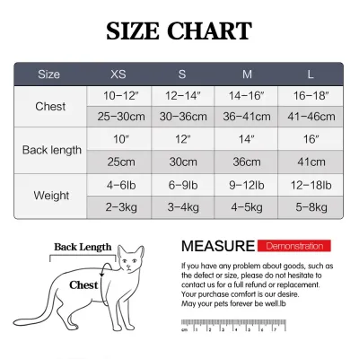 cat surgical recovery suit (4) Prevent Fur Shedding with Full Coverage: The full-body design of this suit helps keep shedding fur contained, ensuring cleaner living spaces and preventing fur buildup on furniture.