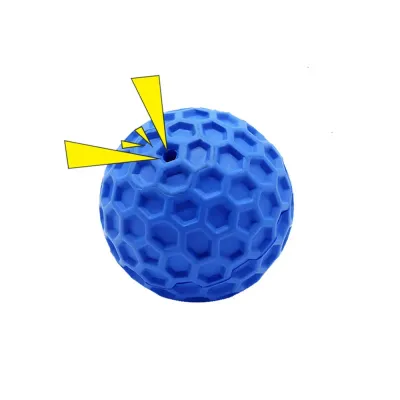 Dog Toy Ball, Puppy Toy, Dog Ball with Squeaker, Small Dog Chew Toy, Heavy Duty Dog Ball, Water Toy Dog Ball, Squeaky Ball, Rubber Squeaky Dog Ball SKU磨牙球 小 Squeaky Rubber Ball Treat Dispenser Interactive Dog Toys