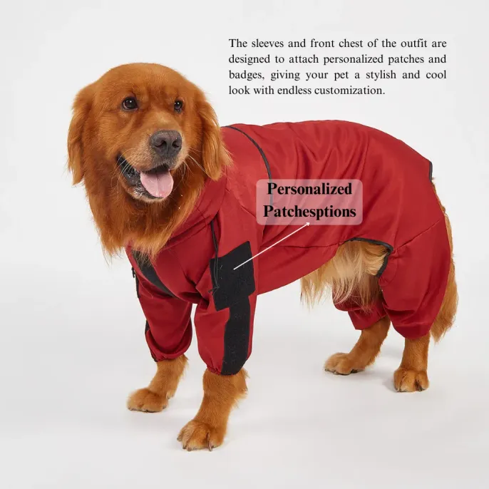 New Pet Raincoat for Large Dogs