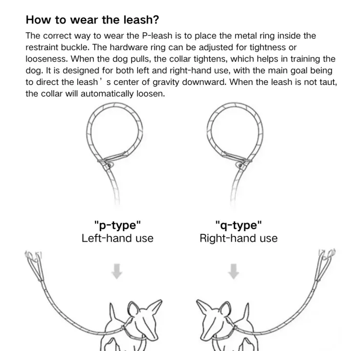 dog leash for pulling dogs (3) Durable and Tangle-Free Dog Leash for Training: Perfect for dog trainers, this leash provides maximum control with its tangle-free design, ensuring smooth training sessions.
