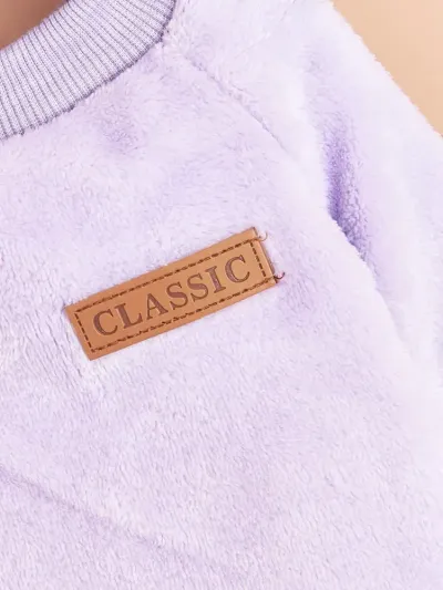 Cozy and Comfortable Fleece Sweatshirt for Pets: This cozy fleece-lined pullover offers comfort and warmth, making it the perfect option for pets who need extra protection against the cold.