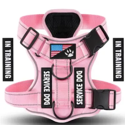 pink dog tactical harness