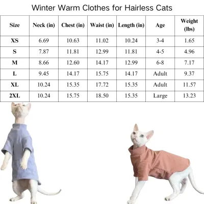 Winter sweater for hairless cats Winter sweater for hairless cats wholesale