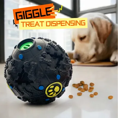 Giggle Ball for Dogs Model Giggle Ball Treat Dispenser for Dogs
