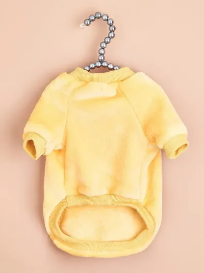 Breathable and Gentle on Skin: The soft fleece lining is gentle on sensitive skin, making this sweatshirt a comfortable choice for pets with delicate skin.