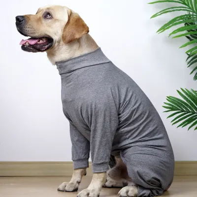 recovery dog suit (2) Ideal for Weaning and Sensitive Stages: Whether your pet is going through weaning or recovering from surgery, this onesie provides the comfort and flexibility needed during sensitive times.