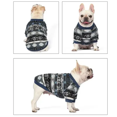 Flexible Sweatshirt with Elastic Design: The elastic design ensures a comfortable, snug fit without restricting movement, providing pets with warmth and freedom to move.