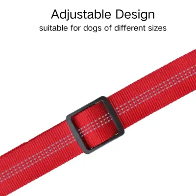 Pet car restraint leash Ideal Car Safety Leash for Dogs with Long Elastic Strap