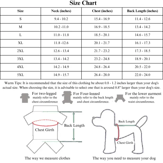 full body dog coats