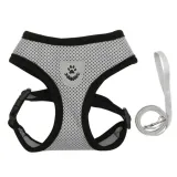 Easy On/Off Design: Designed for convenience, the harness is easy to put on and take off, saving time for busy pet owners.