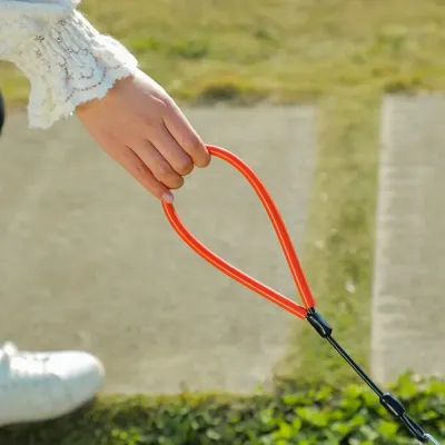 Comfortable Handle for Easier Gripping: The comfortable handle is designed to reduce the strain on your hands, making it more comfortable to hold during extended walks or outdoor activities.