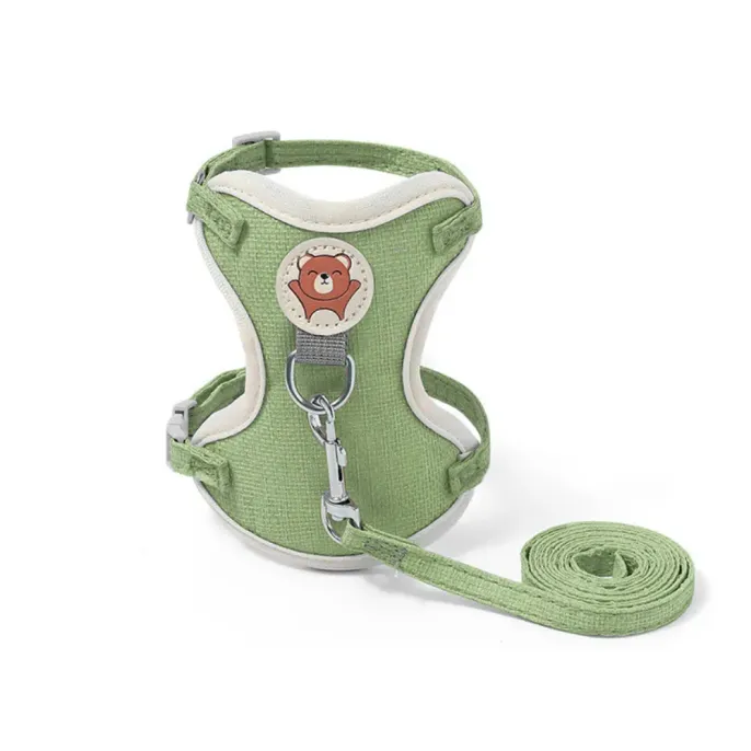 cat leash and harness (2) Sturdy and Reliable Construction: Built to last, this harness is crafted with strong stitching and high-quality materials, providing a reliable and durable solution for everyday use.