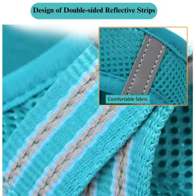dog harness recommendations (3) Reflective Safety Strips: The double-sided reflective strips enhance visibility at night, ensuring safety during evening walks and reducing the risk of pets getting lost.