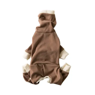 brown full body dog coat