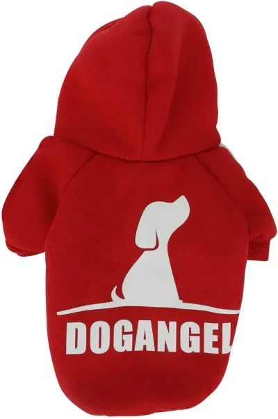 cute dog hoodie (4) This pet hoodie offers a superior fit, with the wide neckline accommodating various neck sizes comfortably, making it a great choice for pets that don’t tolerate tight clothing.