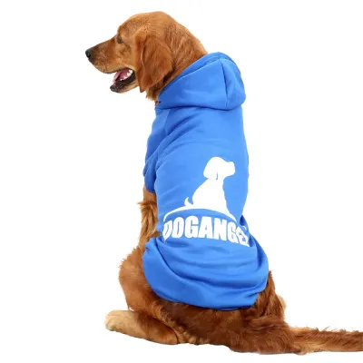 hoodies for dogs (4) This pet hoodie is designed with a wide neckline for a comfortable fit, ensuring that pets won’t feel restricted or uncomfortable when wearing it. The easy-to-use design is perfect for quick dressing and removal.