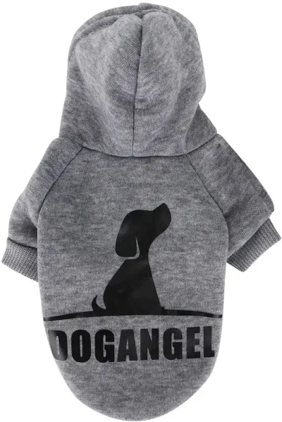 cute dog hoodie (1)_1 The hoodie’s convenient design and easy fit make it an excellent choice for busy pet owners and businesses, offering an easy-to-manage garment that pets will love wearing.