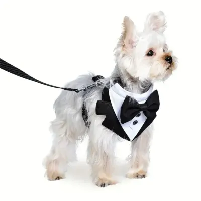 Ideal for businesses looking to offer a stylish, comfortable, and adjustable harness for a wide range of pets, this harness fits small to large dogs with ease.