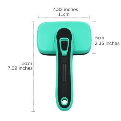 dog slicker brush size