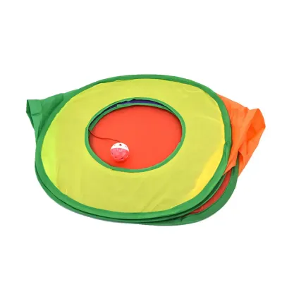 colorful cat tunnel